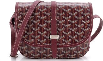 Goyard Belvedere III Messenger Bag Coated Canvas with Leather PM