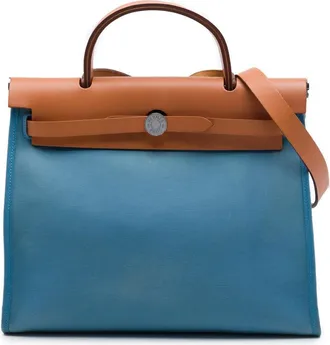 Herm&egrave;s Pre-owned Hermes Toile Herbag Zip 31 Ladies DZHM3LSXNA57KZ5E