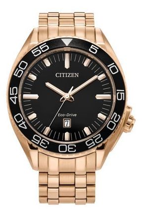 Citizen Sport Luxury Bracelet Watch, 42mm in Gold at Nordstrom Rack