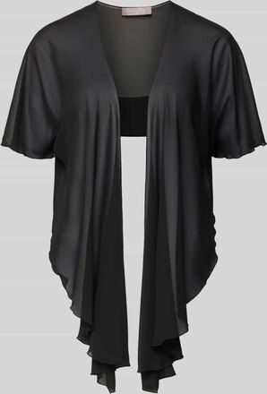 Christian Berg Cocktail Regular Fit Jacke im semitransparenten Design in Black, Gr&ouml;&szlig;e XL