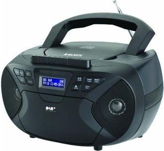 Majestic New Majestic Ah-2430 Dab Sistema Est&eacute;reo Port&aacute;til Anal&oacute;gica Negro