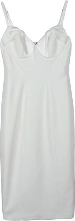 Elisabetta Franchi Sheath Dress - White