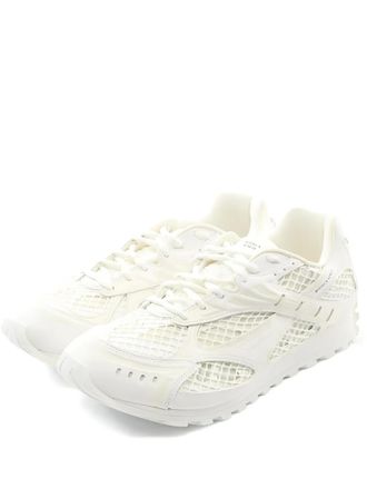 Bottega Veneta Orbit mesh sneakers - men - Polyurethane/Fabric/Rubber/Fabric - 43 - White