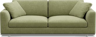 Castlery Hamilton Sofa Customized, (Washed Chenille) Moss, Machine Washable, Removable Covers for Sofas, Castlery