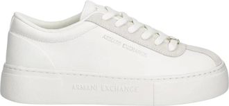 A|X Armani Exchange Dames, Schoenen, Wit, Maat: 37 EU Leer