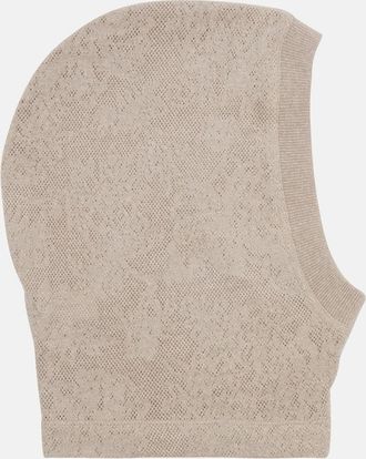 Brunello Cucinelli Passamontagna in maglia