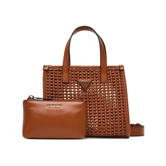 Guess Dames, Tassen, Bruin, Maat: ONE Size Leer