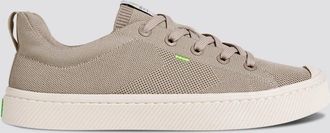 Cariuma Mens Cariuma IBI Low Sneakers Sand Lace Up Comfort Casual Shoes HAWK2258