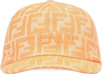 Fendi Baseball Roma Cap - unisex - Petten - Oranje - M - Accessoires