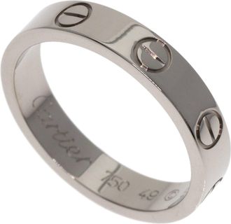 Cartier White Gold (18K) Band Ring (Pre-Owned)