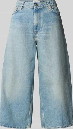 Sams&oslash;e & Sams&oslash;e Cullotte im Used-Look Modell HARPER in Hellblau, Gr&ouml;&szlig;e 26