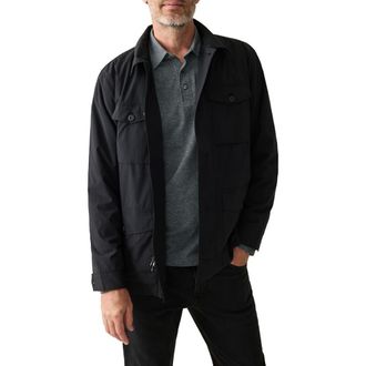 Faherty Movement Field Jacket in Winter Black at Nordstrom Rack, Size Medium