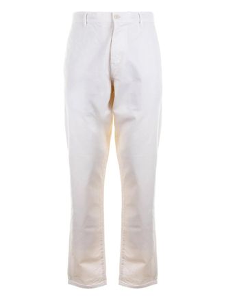Aspesi cotton trousers - White