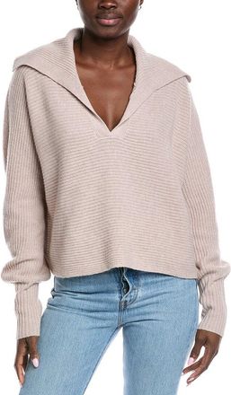 Raffi Oversized Johnny Collar Cashmere Sweater