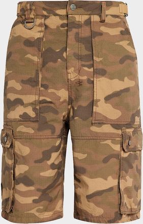 Ksubi Men & apos;s Troop Camo-Print Cargo Shorts