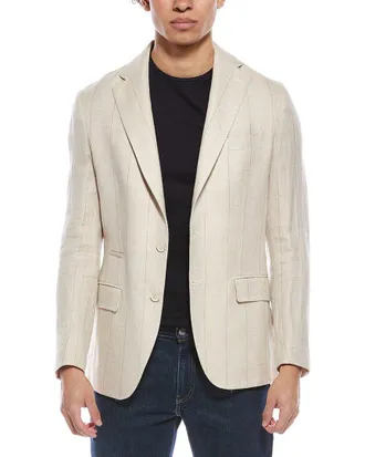 Eleventy Linen & Wool-Blend Jacket