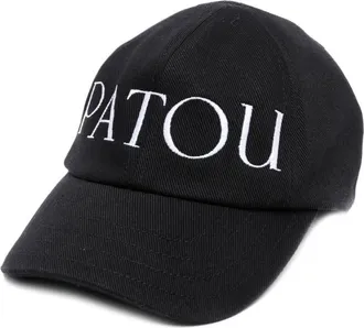 Patou Black Logo Baseball Cap