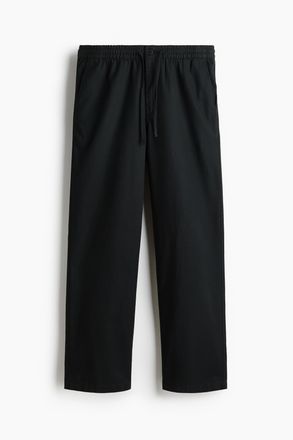 H&M Hose in Relaxed Fit - Schwarz