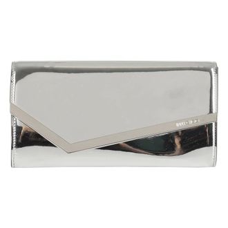 Jimmy Choo London Dames, Tassen, Grijs, Maat: ONE Size Leer