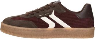 Tamaris Schoenen, Dames, Rood, 36 EU, Sneakers Laag