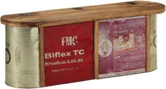 vidaXL Storage Bench/Sideboard 120x30x40 cm Solid Wood Reclaimed vidaXL