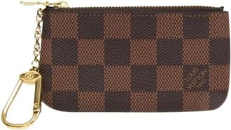 Louis Vuitton Pre-owned Canvas Portemonnee - unisex - Vintage Accessoires - Bruin - ONE Size - Vintage