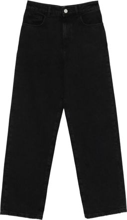 R&oacute;he denim trousers - Black