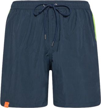 Sun 68 Casual Shorts - Heren - Korte Broeken - Blauw - S - Korte Broeken