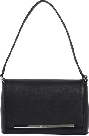 Calvin Klein Alia Shoulder Bag in Black/Silver at Nordstrom Rack