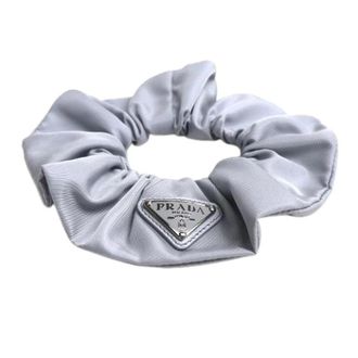 Prada Pre-owned Re Nylon Scrunchie - Dames - Vintage Accessoires - Grijs - ONE Size - Nylon - Vintage