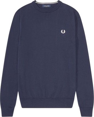 Fred Perry Uomo, Maglie, Blu, L, new