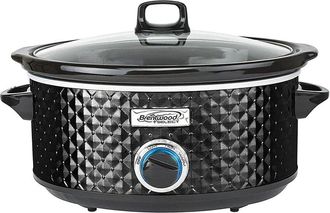 Brentwood 3.5Qt Diamond Pattern Slow Cooker