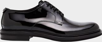 Dolce & Gabbana Men & apos;s Patent Leather Derby Shoes