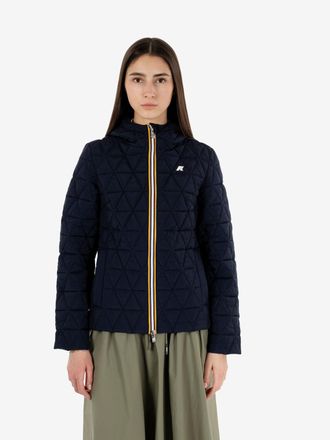 K-Way Lil Diamond quilted warm blue