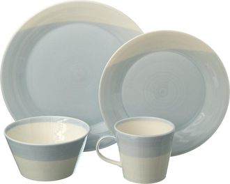 Royal Doulton 1815 Blue 16Pc Dinnerware Set