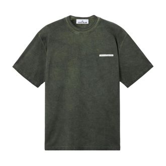 Stone Island Heren, Tops, Groen, Maat: S Jersey