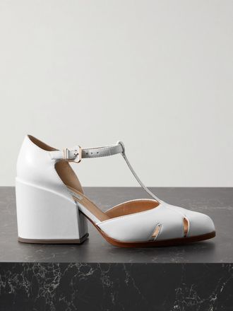 Gabriela Hearst D&eacute;collet&eacute; In Pelle Lucida Evita - Bianco