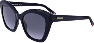 Missoni Womens 54 mm Black Sunglasses