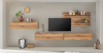 Inosign Wohnwand »City/Giron, moderne Anbauwand, Komplettset in vielen Farben verfügbar« Set, 4 Stk. tlg