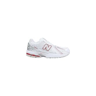 New Balance Sneakers, female, White, Size: 7 1/2 US Lace-Up Synthetic Sneakers