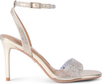 Carvela Womens Positano Vinyl Sandal Sandals - Gold - Size UK 8
