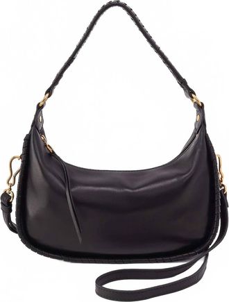 Hobo Crescent Handbag In Black