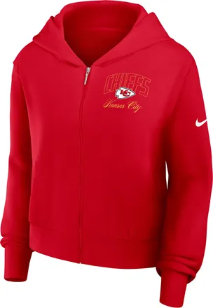 Nike Kansas City Chiefs Primetime Nike Womens NFL Full-Zip Hoodie in Red | 035D65N7G-VM3