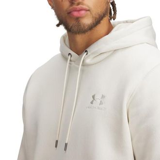 Under Armour Mens Essential Fleece Hoodie - Stone/Stone Size XXL