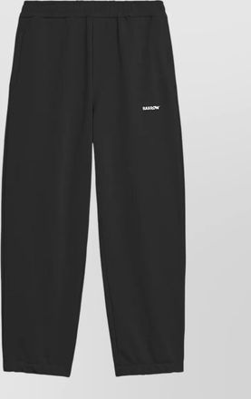 Barrow relaxed trousers sweatpants style side pockets