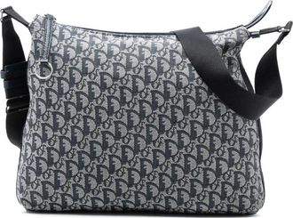 Dior Pre-owned Patroon Canvas Schoudertas - Dames - Vintage Schoudertas - Blauw - ONE Size - Vintage