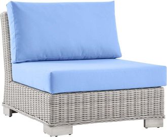 ModWay Conway Outdoor Patio Wicker Rattan Armless Chair
