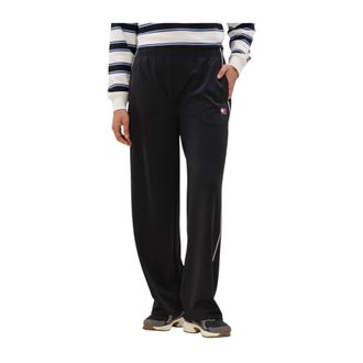 Tommy Jeans Dames Broeken Tjw Archive Track Pant - Dames - Broeken - Zwart - Maat: S Poliester