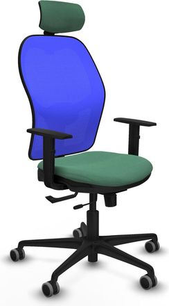 Piqueras y Crespo Sedia Da Ufficio Piqueras Y Crespo Jorquera Blu Schiuma Iniettata