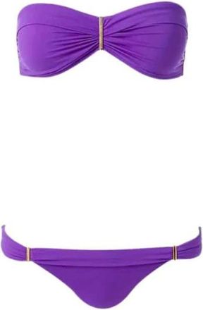 Melissa Odabash Badmode, Dames, Paars, S, Tweed, Positano Violet Bikini